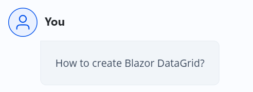 Question Provided to HelpBot