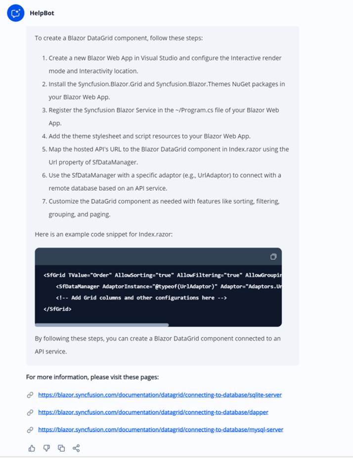 Replies Provided by HelpBot