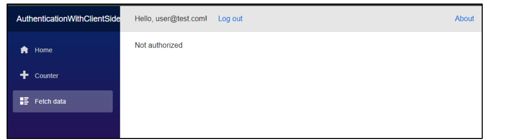 Role based authentication 2